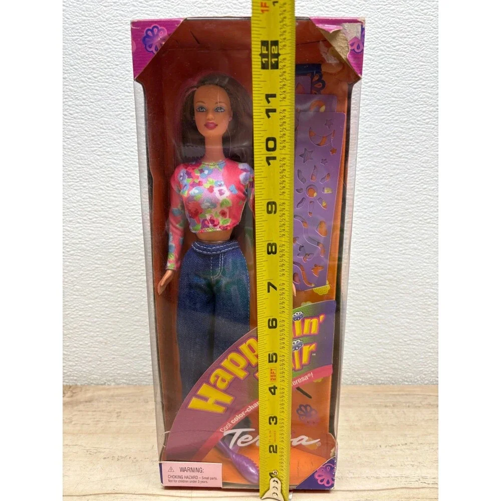 Vtg 2000 Mattel Barbie Teresa Doll Happening Hair NIB